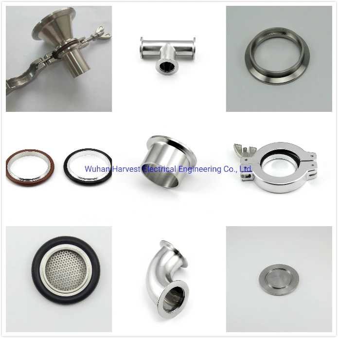 OEM Stainless Steel Welding Flange Ring Kf40 Kf50 Screened Center Ring