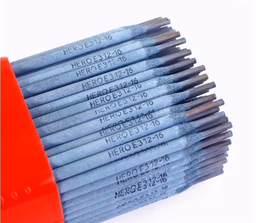  Hastes de soldagem Hero E6013.  Varetas de soldagem, fornecimento de fábrica